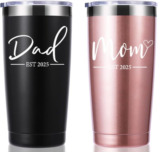 Mom and Dad 2025 tumbler set