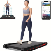 Stay Active Anywhere with the 3 in 1 Under Desk Treadmill $139.99 Shipped...