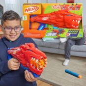 NERF Wild Lionfury Dart Blaster w/ 16 Nerf Elite Darts $6 (Reg. $20)