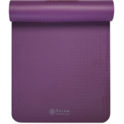 Thick Yoga Mat with Easy-Cinch Yoga Mat Carrier Strap, Purple $18.37 (Reg....