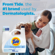 Tide Liquid HE Compatible Laundry Detergent, 113 Loads as low as $16.68...