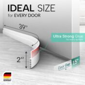 Keep your home cozy and energy-efficient with this Door Draft Stopper for...