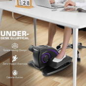 Effortless Exercise at Home or Work with ANCHEER Under Desk Elliptical...