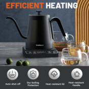 Electric Kettle Gooseneck $54.99 Shipped Free (Reg. $70)