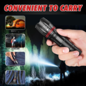 Hausbell LED 5-Mode Flashlight, 2-Pack $5.99 After Code (Reg. $10) - $3...