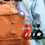 Holder for AirTag with Keychain, 4 Pack $4.50 After Code (Reg. $9) - $1.13...