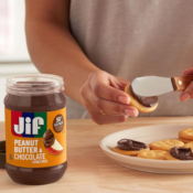 Jif Peanut Butter & Chocolate 50% Less Sugar Spread, 12-Pack as low as...