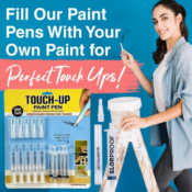 Keep your paint looking new and tidy with Slobproof Paint Touch-Up Pen,...