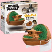 Star Wars The Child Chia Pet Floating Edition with Stand & Seed Packet...