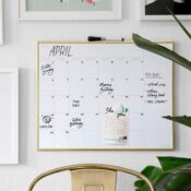 U Brands Magnetic Dry Erase Calendar Board $12.40 (Reg. $16.55) - 20