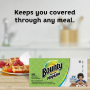 Bounty Paper Napkins, 200-Count $2.24 (Reg. $4.29) - 1¢/Napkin