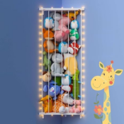 Stuffed Animal Chaos? Keep It Neat with This Corner Stuffed Animal Storage...