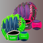 Franklin Sports 9.5'' Meshtek Glove with Ball $10 (Reg. $15) - 2 Colors...