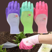 Gardening Gloves w/ Micro Foam Coating, 3-Pack  $3.99 (Reg. $15) - $1.33/Pack