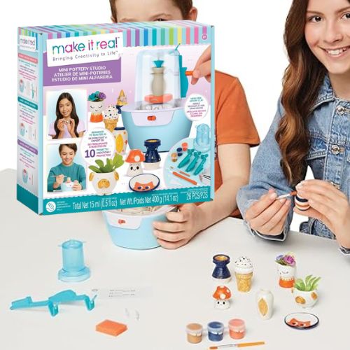 Mini Pottery Studio 26-Piece Kit .24 After Coupon (Reg. ) – Mess-Free & Fun for Kids or Adults