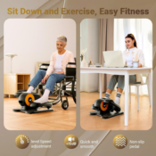 Stay Active While You Sit with the MERACH Under Desk Elliptical for just...