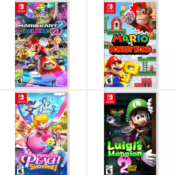 Save $20 on Select Nintendo Switch Super Mario Games at Target!