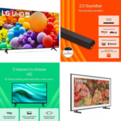 Save Up to 30% on TVs + More Deals on Soundbars & Streaming!