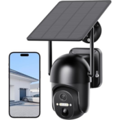 See Everything, Anytime with this Solar Security Cameras Wireless Outdoor...