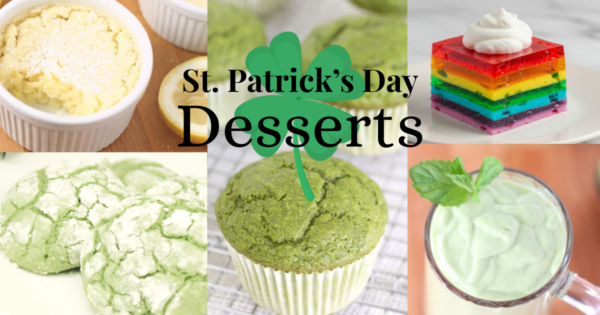 st. pstrick's day desserts and treats