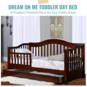 Toddler Day Bed in Espresso Wood w/ Storage Drawer $99 Shipped Free (Reg....