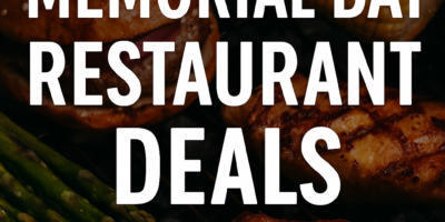 foods available in restaurants for memorial day