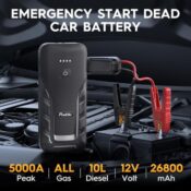 Portable Car Jump Starter $45.49 After Code + Coupon (Reg. $70) + Free...