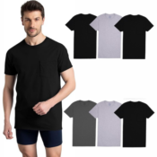 Fruit of the Loom Men's Tee Undershirts, 6-Pack $9.77 Shipped Free (Reg....