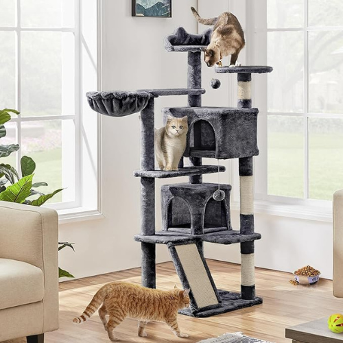 Your Cat’s New Favorite Spot Awaits with This Topeakmart Cat Tree, Just $45.91 Shipped Free (Reg. $55.99) - 8500+ 4.5/5⭐