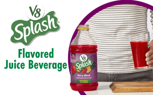 V8 Splash Berry Blend Juice 6-Pack