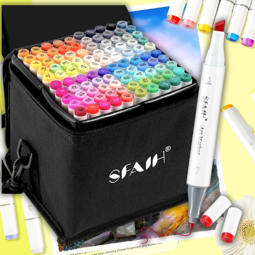 101 Color Double Tipped Alcohol Markers as as low as $27.26 After Coupon (Reg. $40.99) + Free Shipping 290+ 4.5/5⭐