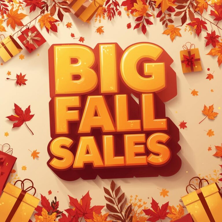 big fall sales