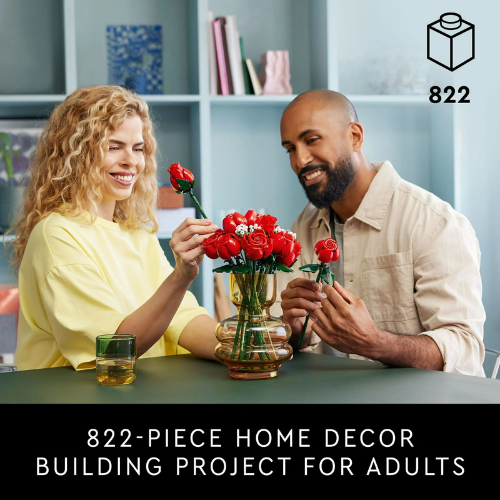 LEGO Botanicals Bouquet of Roses Artificial Flowers $47.95 Shipped Free (Reg. $59.99) - 1.2K+ 4.8/5⭐