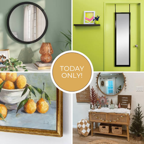 Big Savings on Mirrors & Wall Decor with Target Circle - Today Only!