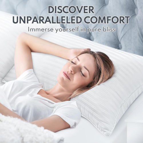 Sleep Like Royalty and Save Big: The Queen Size Pillow Deal You Need for Ultimate Comfort is Here! Just $20.99 After Code (Reg. $105)