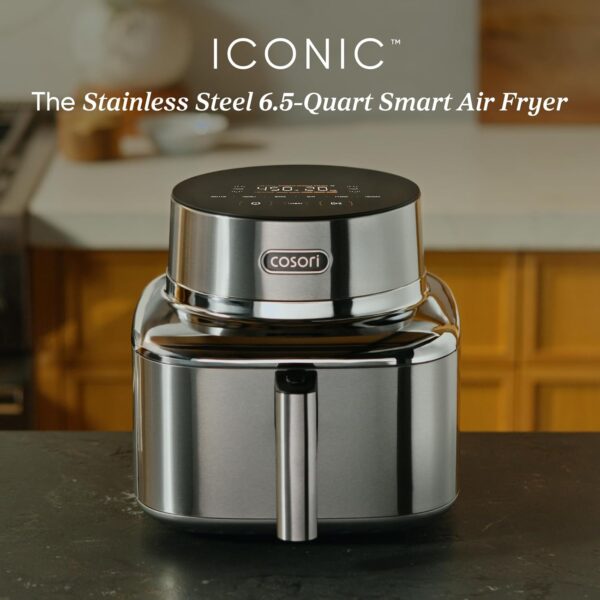 Cosori Iconic air fryer stainless steel