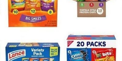 snacks perfect for packing in lunches or on the go