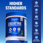 Orgain Unflavored Creatine Monohydrate Micronized Powder, 100 Servings ...