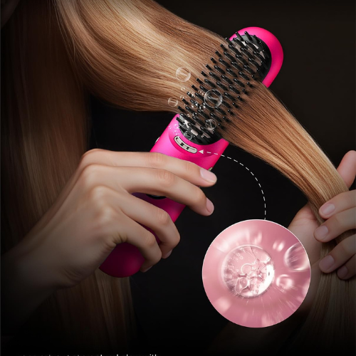 Your On-the-Go Hair Fix - Portable Hair Straightener Brush $29.99 After Code + Prime Shipped Free (Reg. $66.65)