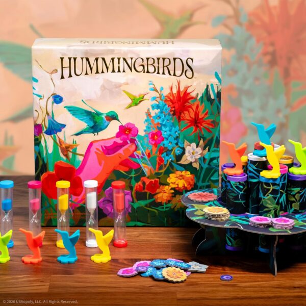 Hummingbirds family board game
