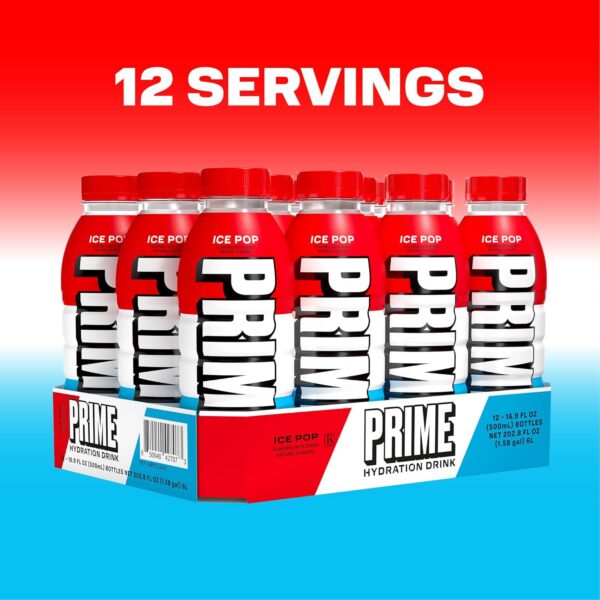 PRIME Hydration Ice Pop 12-pack