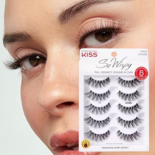 KISS So Wispy Reusable Lash Clusters 5 Pairs as low as $6.98 - $1.40/Pair After Coupon (Reg. $12) + Free Shipping - 19K+ 4.6/5⭐