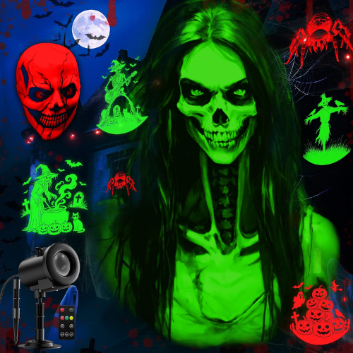 12-in-1 3D Dynamic Halloween Decorations - $18.62 After Code (Reg. $41.99) 4.6/5⭐