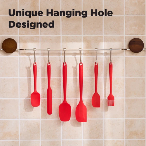 Keep Your Nonstick Pans Scratch-Free with 6-Piece Silicone Spatula Set $3.50 Shipped Free (Reg. $6.99)